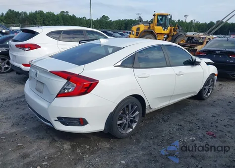 2020 Honda Civic Ex из США, поврежденный, VIN 19XFC1F35LE024413